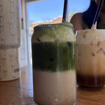 Lazy Dough - Banana Matcha Latte - Breakfast & Brunch Near Me - Long Beach, California