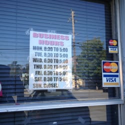 S & E Automobile Smog Check - Hours and days they are open.
