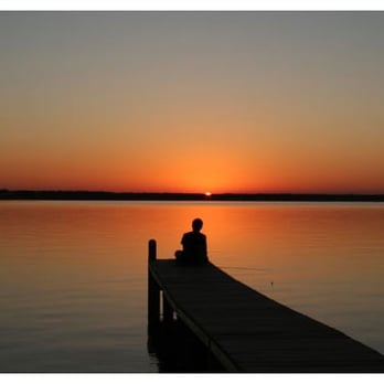 Lake Livingston - View from the dock - Fishing Near Me - Onalaska, Texas