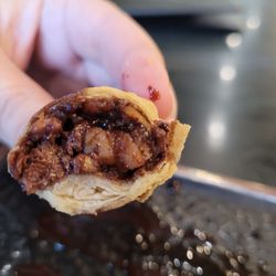Wild Ginger - Inside of cashew chocolate spring roll
