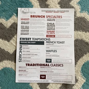 Another Broken Egg Cafe - Menu - Cafes Near Me - Atlanta, Georgia