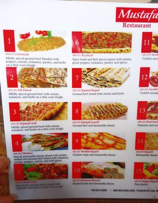 Menu photo 7 Mustafa Turkish Pizza Toronto, ON