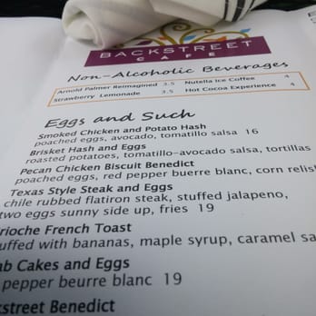 Backstreet Cafe - New American Near Me - Houston, Texas Backstreet Cafe - New American Near Me - Houston, Texas
