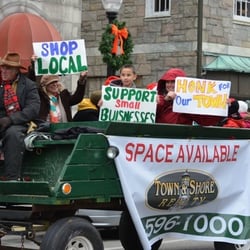 Town & Shore Realty - Downtown hay rides!