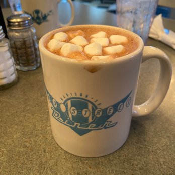 2nd Street Diner - a cup of hot chocolate with marshmallows - American Near Me - Madison, South Dakota 2nd Street Diner - a cup of hot chocolate with marshmallows - American Near Me - Madison, South Dakota