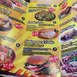 Pollo Regio - Menu