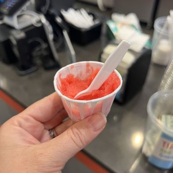 Jeremiah's Italian Ice - Strawberry - Desserts Near Me - Boynton Beach, Florida