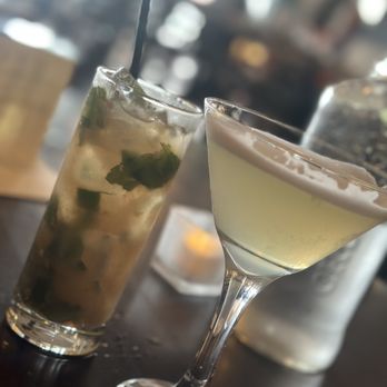 Havana - Guava jalapeño margarita and a pineapple martini (can't remember the name of this but tasty) - Cuban Near Me - Walnut Creek, California Havana - Guava jalapeño margarita and a pineapple martini (can't remember the name of this but tasty) - Cuban Near Me - Walnut Creek, California