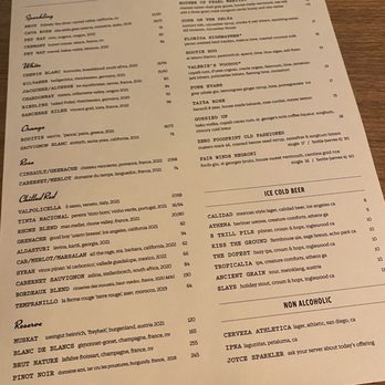 Joyce - Menu Jan 2024 - Southern Near Me - Los Angeles, California Joyce - Menu Jan 2024 - Southern Near Me - Los Angeles, California