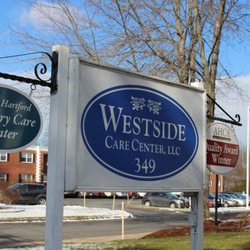 Westside Care Center - Streetside sign.