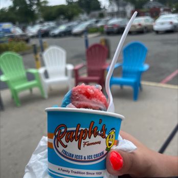 Ralph's Famous Italian Ices - Rainbow Water ice - Ice Cream & Frozen Yogurt Near Me - Patchogue, New York Ralph's Famous Italian Ices - Rainbow Water ice - Ice Cream & Frozen Yogurt Near Me - Patchogue, New York