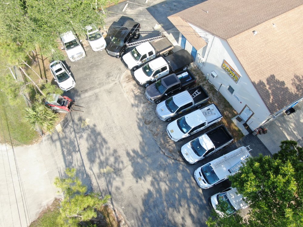 Slide of Rams Roofing