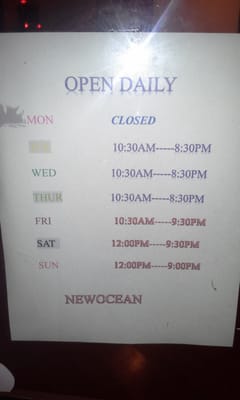 Menu photo 5 New Ocean Newark, CA