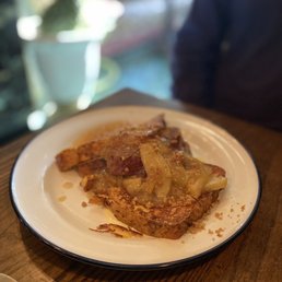 Peach Cobbler Challah French Toast Peach Cobbler Challah French Toast