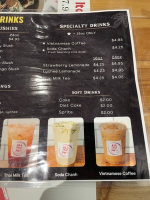 Menu photo 5 All That Pho Baldwin Park, CA