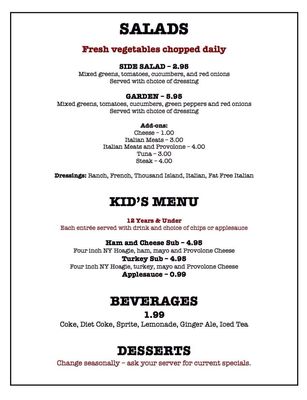 Cheap Shots On Main by null