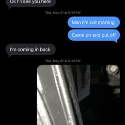 Before I could leave the lot the second time after everything was supposed to be fixed it cut off again then again once I got home. Before I could leave the lot the second time after everything was supposed to be fixed it cut off again then again once I got home.
