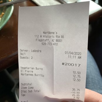 MartAnne's - Breakfast & Brunch Near Me - Flagstaff, Arizona