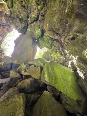 Lava River Cave by null