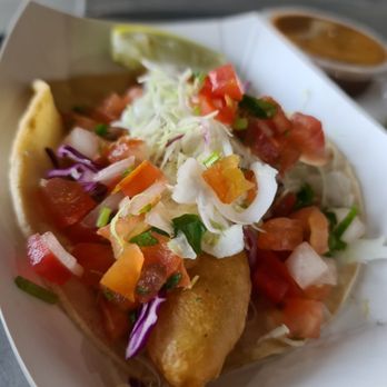 La Bufadora Baja Grill - Baja style battered shrimp taco - Mexican Near Me - Montebello, California La Bufadora Baja Grill - Baja style battered shrimp taco - Mexican Near Me - Montebello, California