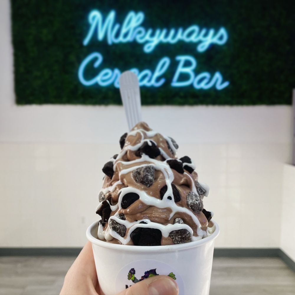 Milky Ways Ice Cream & Cereal Bar, Coram Roadtrippers
