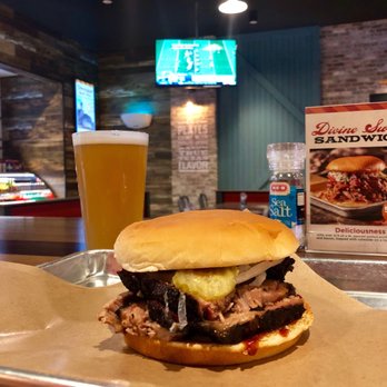 True Texas BBQ - The fatty brisket was moist with a great bark. - Barbeque Near Me - Kingwood, Texas True Texas BBQ - The fatty brisket was moist with a great bark. - Barbeque Near Me - Kingwood, Texas