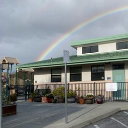 Midtown Montessori - Rainbow over Midtown.