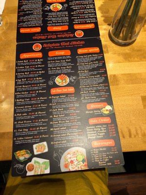 Menu photo 6 Zabpinto Thai Kitchen Portland, OR