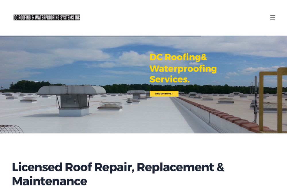 Slide of DC Roofing & Waterproofing Systems