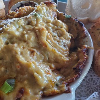 Parrain's Seafood - Yummy Crab & Crawfish Au Gratin. - Southern Near Me - Baton Rouge, Louisiana Parrain's Seafood - Yummy Crab & Crawfish Au Gratin. - Southern Near Me - Baton Rouge, Louisiana