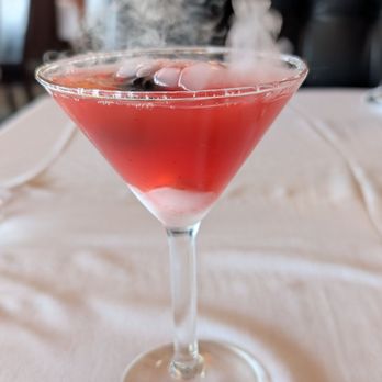 Ocean Prime - Berries & Bubbles Mocktail - Seafood Near Me - Tampa, Florida