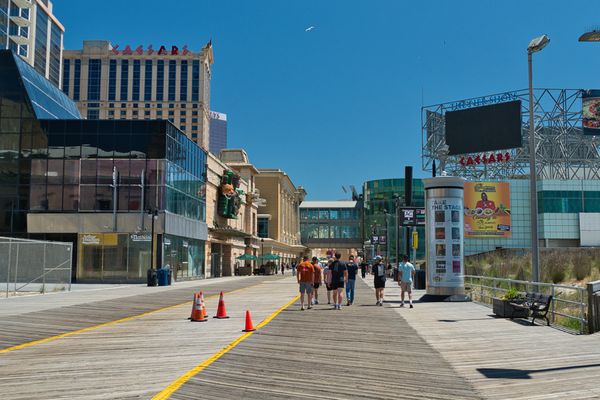 Atlantic City Boardwalk by null