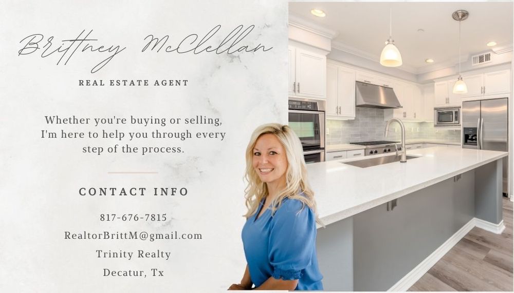 BRITTNEY MCCLELLAN Contact Agent 104 N Trinity St, Decatur, Texas
