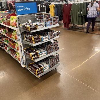 Walmart Supercenter - a view of the store's aisles - Grocery Near Me - Millbrook, Alabama