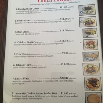 Jubba - Menu - African Near Me - San Jose, California Jubba - Menu - African Near Me - San Jose, California
