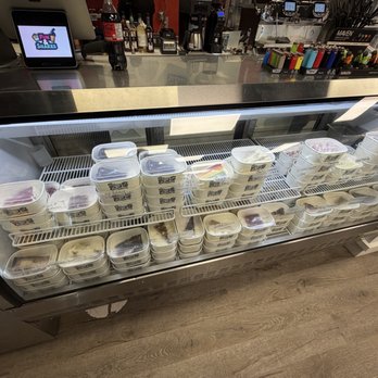 Flynn’s Dairy Bar & Convenience - Display case with cakes by the slice - Convenience Stores Near Me - Halifax, Nova Scotia Flynn’s Dairy Bar & Convenience - Display case with cakes by the slice - Convenience Stores Near Me - Halifax, Nova Scotia