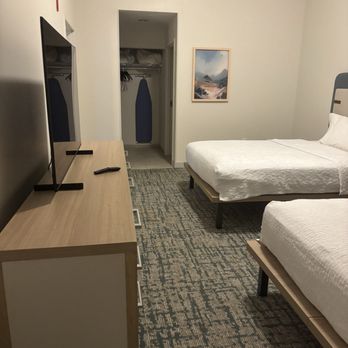 Homewood Suites by Hilton Lancaster - 1 room suite with Double queen beds - Hotels Near Me - Lancaster, California