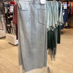 Lane Bryant - Cool wide leg jeans.