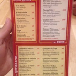 Chimpsy - Menu