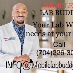 Mobile Lab Buddy - Labs at your door! On your time! Contact us for any questions.