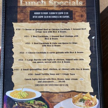 Sol De Jalisco-Gen Bruce - Menu - Mexican Near Me - Temple, Texas