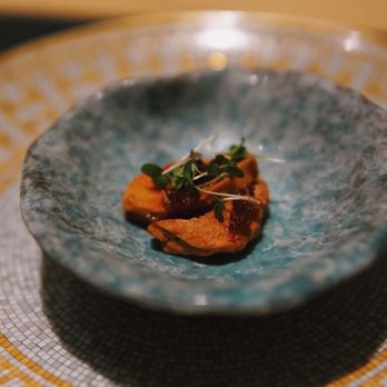 Tsuke Edomae - Monkfish Liver (starter) - Sushi Bars Near Me - Austin, Texas Tsuke Edomae - Monkfish Liver (starter) - Sushi Bars Near Me - Austin, Texas