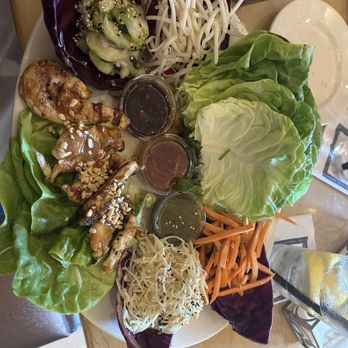 The Cheesecake Factory - (Full Portion) Thai Lettuce Wraps with Chicken - Desserts Near Me - Corte Madera, California