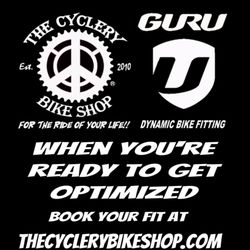 The Cyclery Bike Shop - For maximum comfort, efficiency, power and speed...Guru Dynamic Bike Fit!