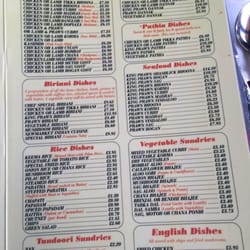 Newmarket Indian Cuisine - Menu 2