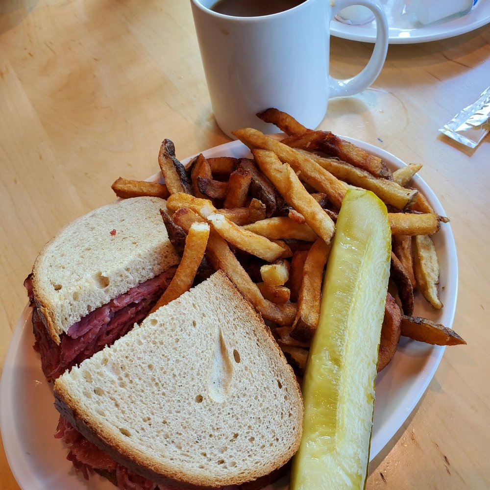 Caplansky's Delicatessen - Famous classic sandwich and coffee for $34 - Delis Near Me - Mississauga, Ontario Caplansky's Delicatessen - Famous classic sandwich and coffee for $34 - Delis Near Me - Mississauga, Ontario