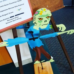 A zombie wind ornament from the museum's gift shop. A zombie wind ornament from the museum's gift shop.