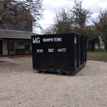 Mg Dumpsters - Dumpster Rental Near Me - Fredericksburg, Texas Mg Dumpsters - Dumpster Rental Near Me - Fredericksburg, Texas