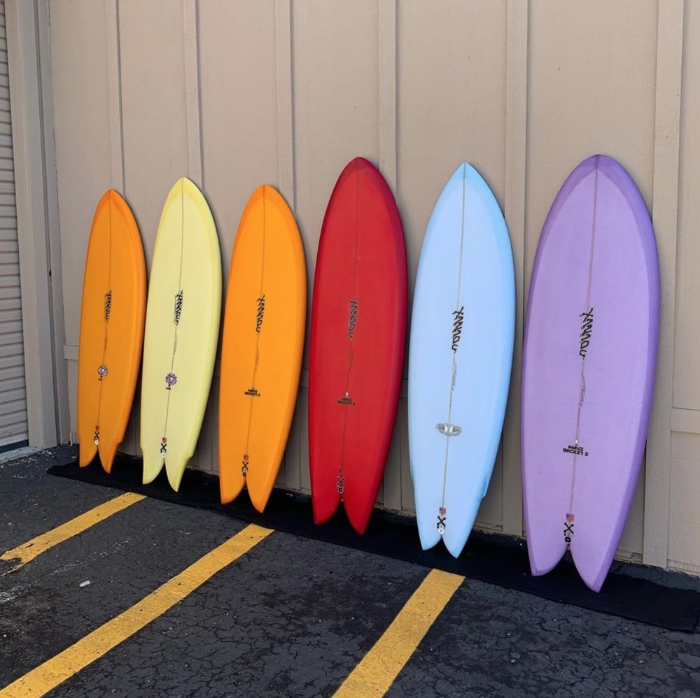 XANADU SURFBOARDS Updated August 2024 4206 Sorrento Valley Blvd