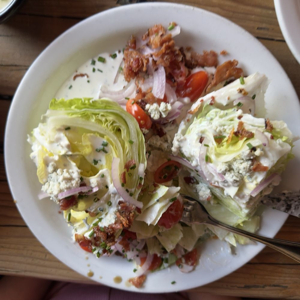 Weller's Bistro - Wedge Blue Cheeee salad - German Near Me - Layton, Utah Weller's Bistro - Wedge Blue Cheeee salad - German Near Me - Layton, Utah